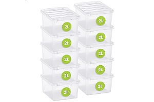 Cajas Apilables Transparentes