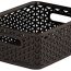 Cajas De Plastico Imitacion Mimbre