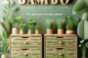 Cajoneras de Bambú: ¿La Opción Más Ecológica? Cajoneras de Bambú: ¿La Opción Más Ecológica?