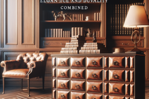 Cajoneras de Cuero: Elegancia y Durabilidad en uno