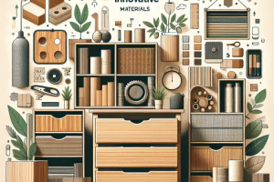 Explorando los materiales más innovadores para cajoneras Explorando los materiales más innovadores para cajoneras