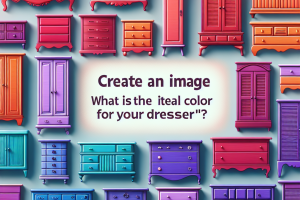 ¿Cuál es el Color Ideal para tu Cajonera?